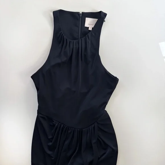 Cinq à Sept Lezlie Midi Dress in Navy - Picture 10 of 15